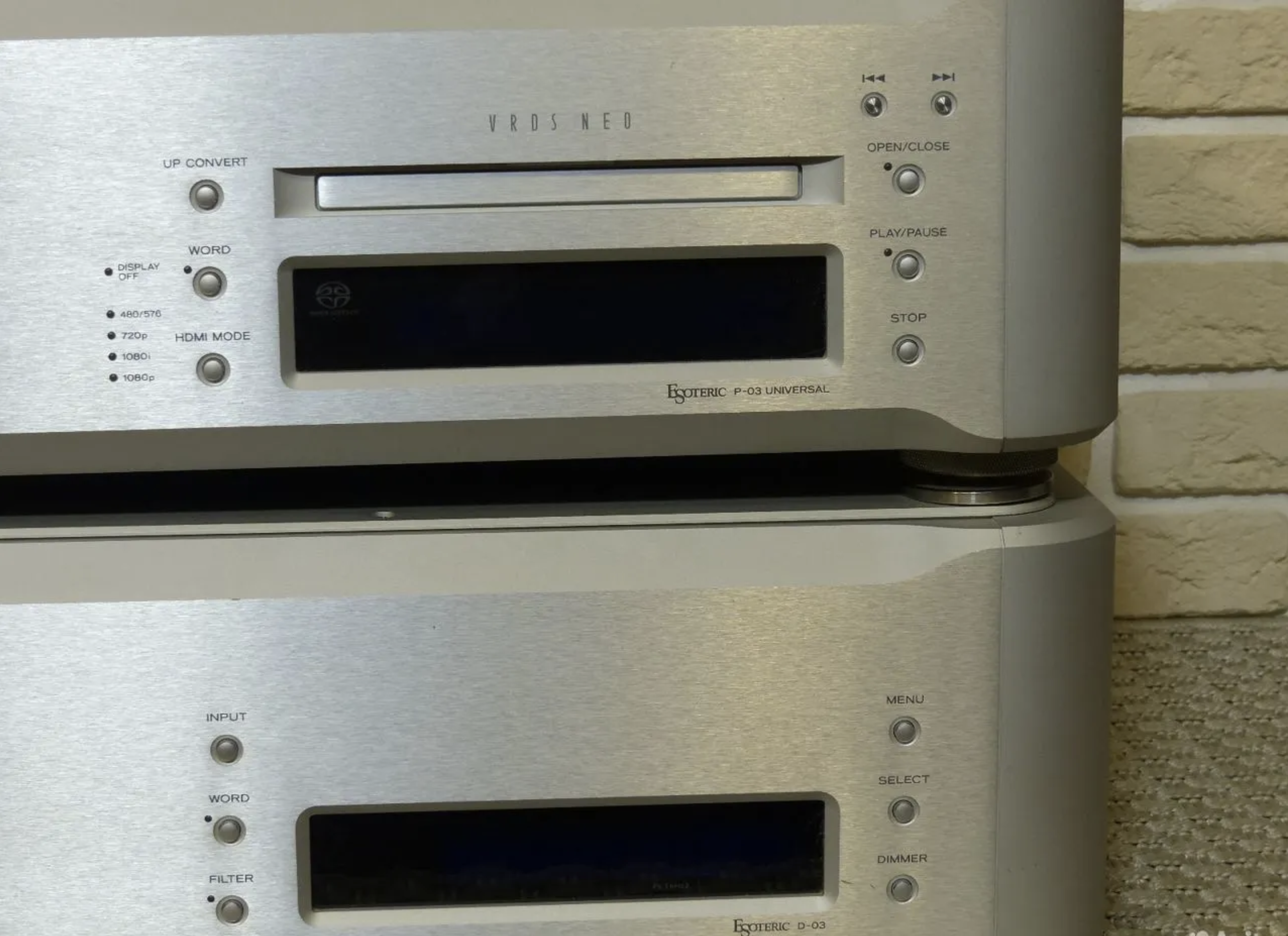 Esoteric P-03U + D-03 + I-Link 3