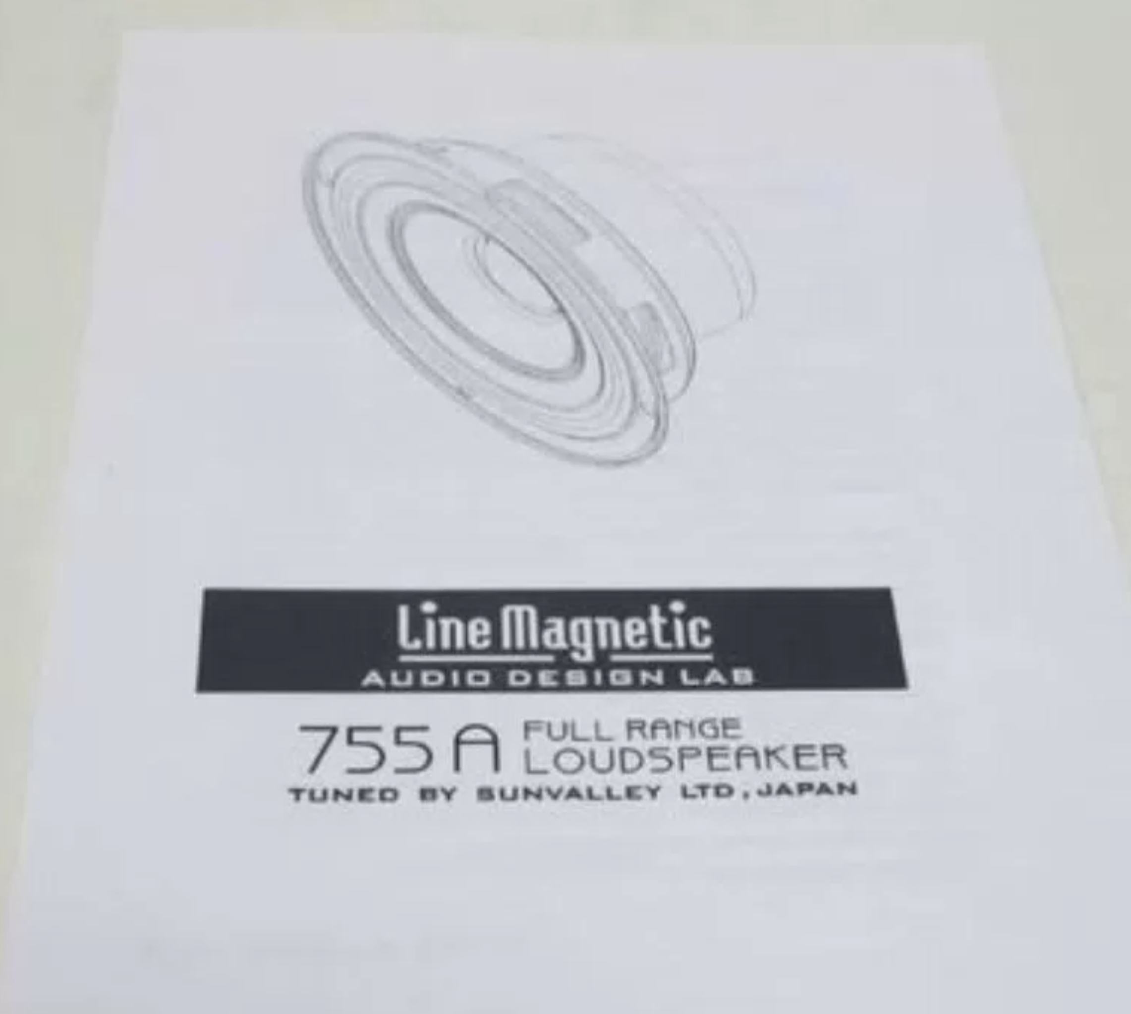 Line Magnetic 755A Western Electric 2