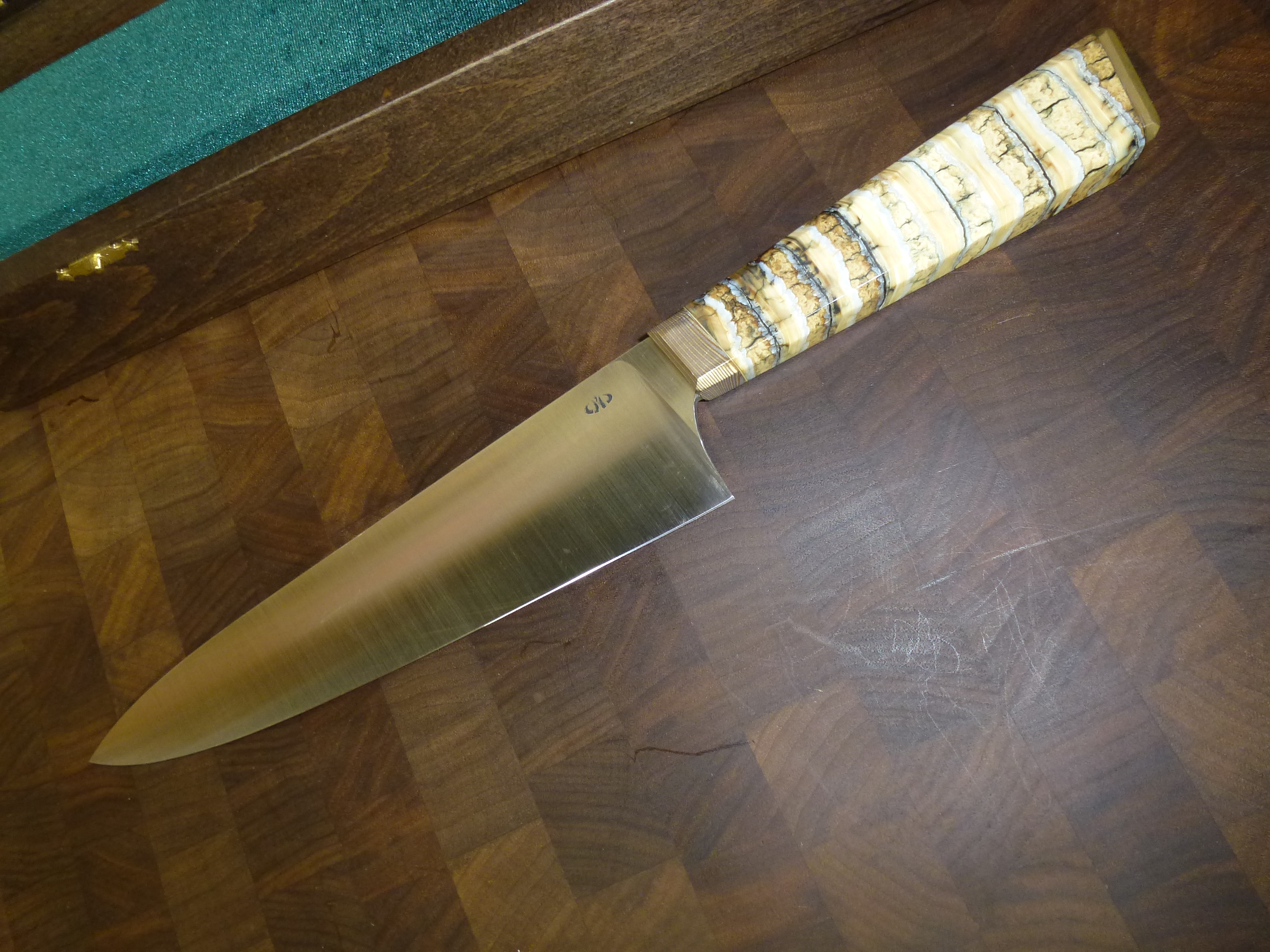 Нож M390 Зуб Мамонта 5