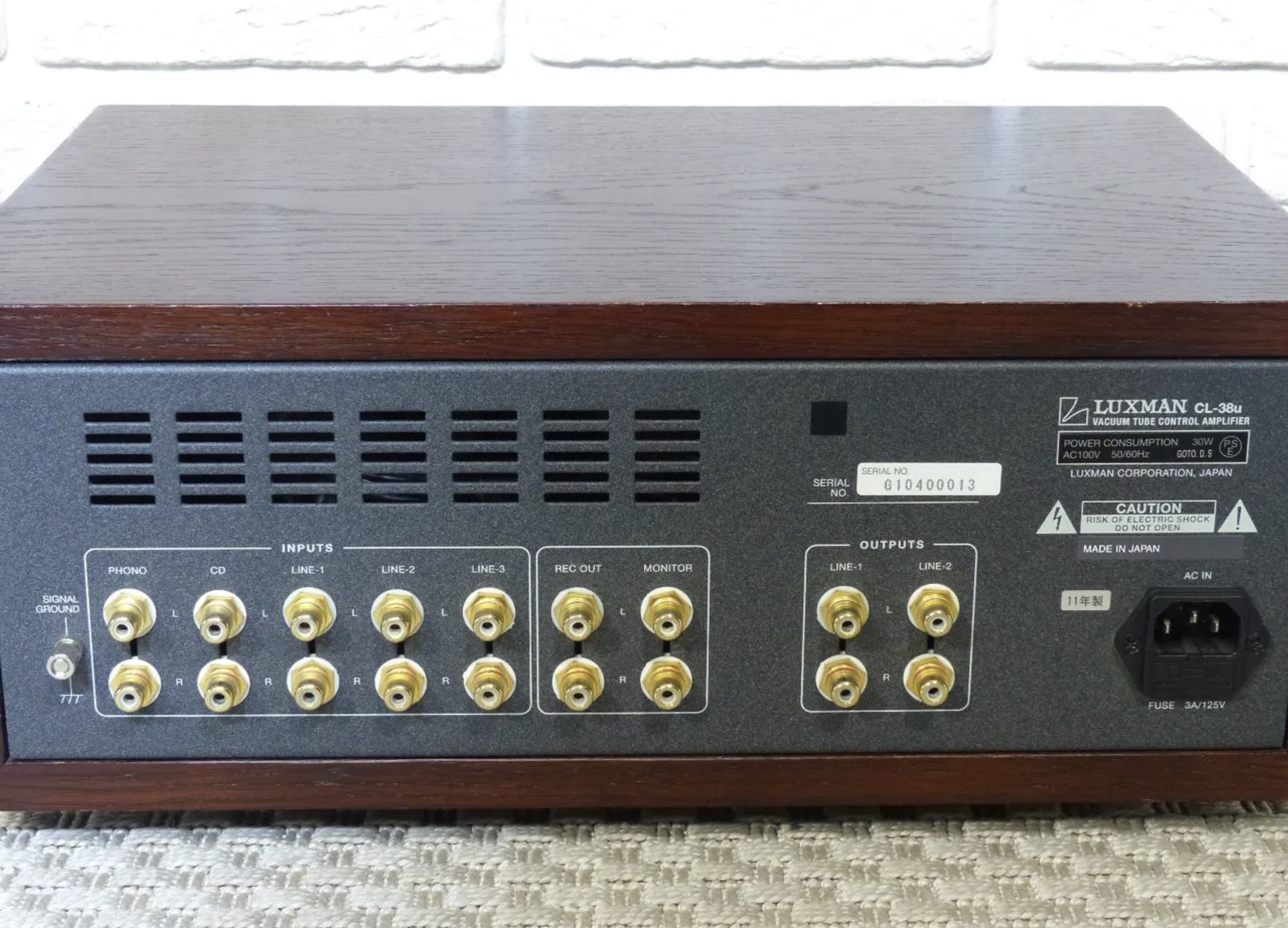 Luxman CL-38u +пульт 4