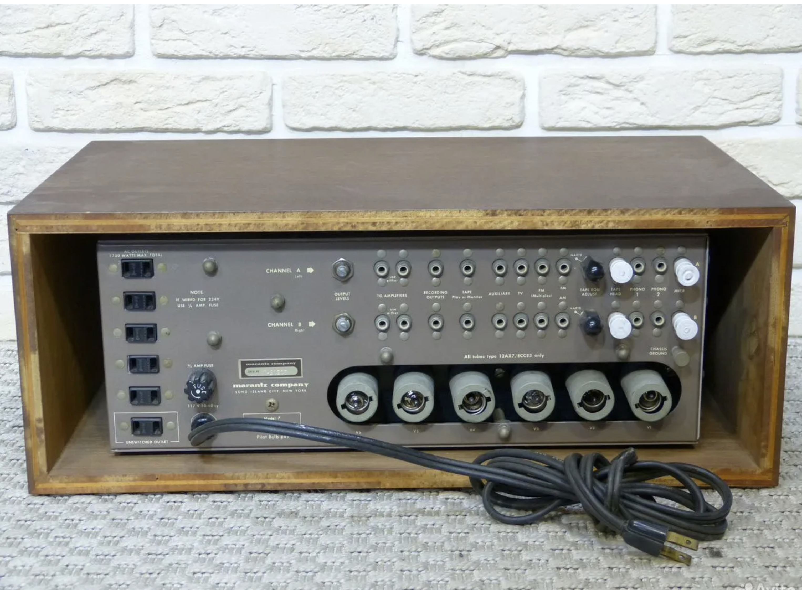 Marantz 7 на Telefunken 2